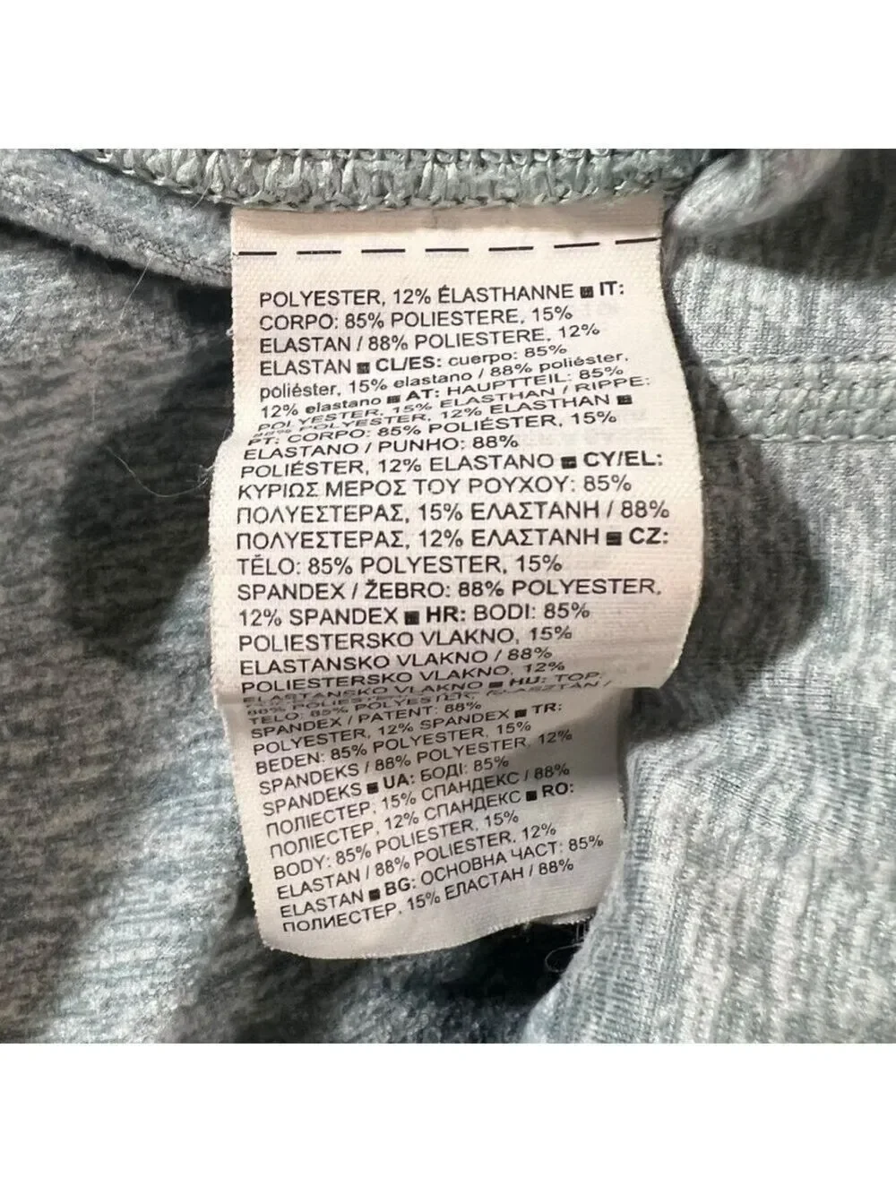 Athleta Girl’s Snowball Softluxe Tight Minimalistic Grey Size Large